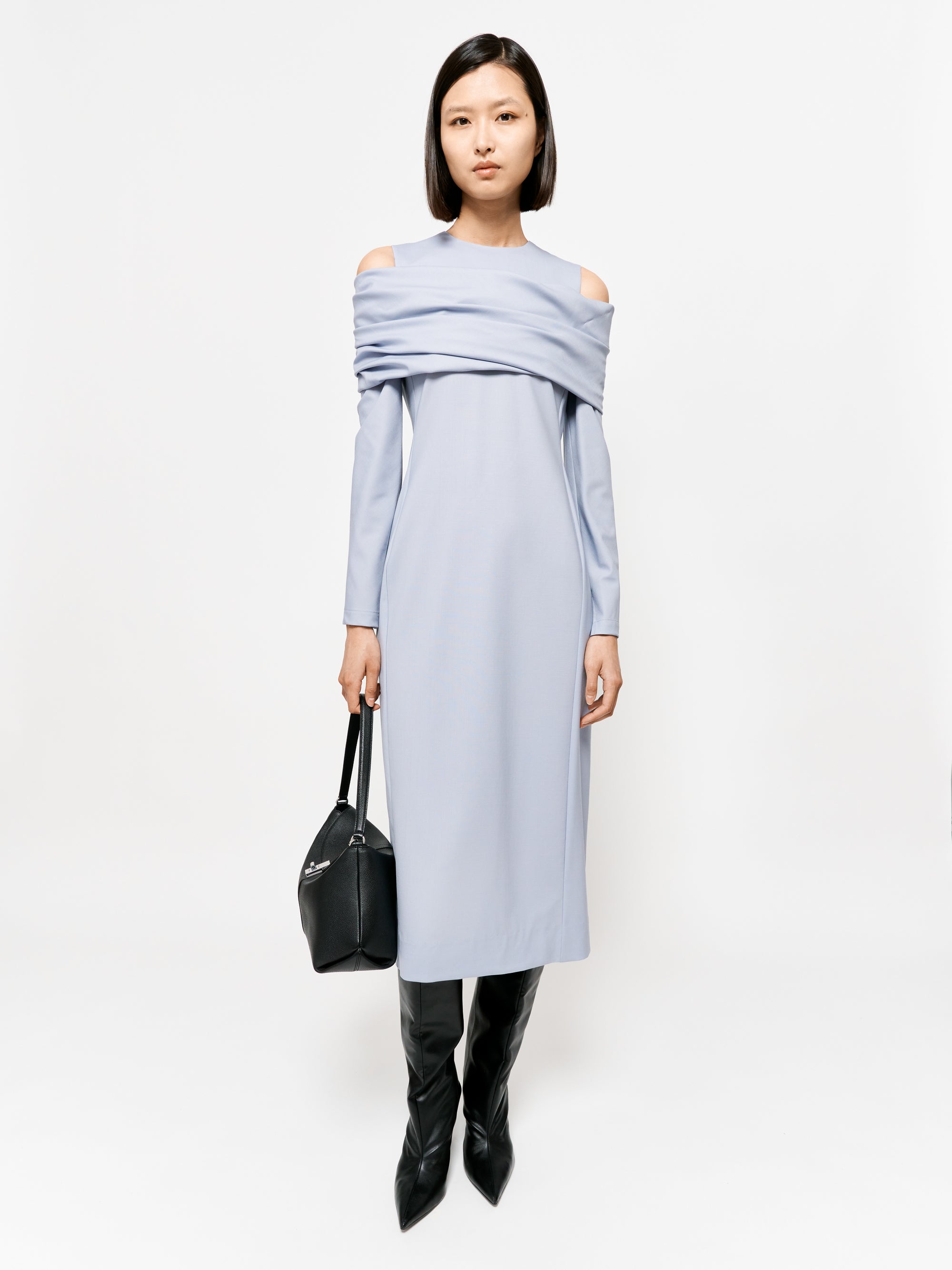 Mila Dress Dove Blue