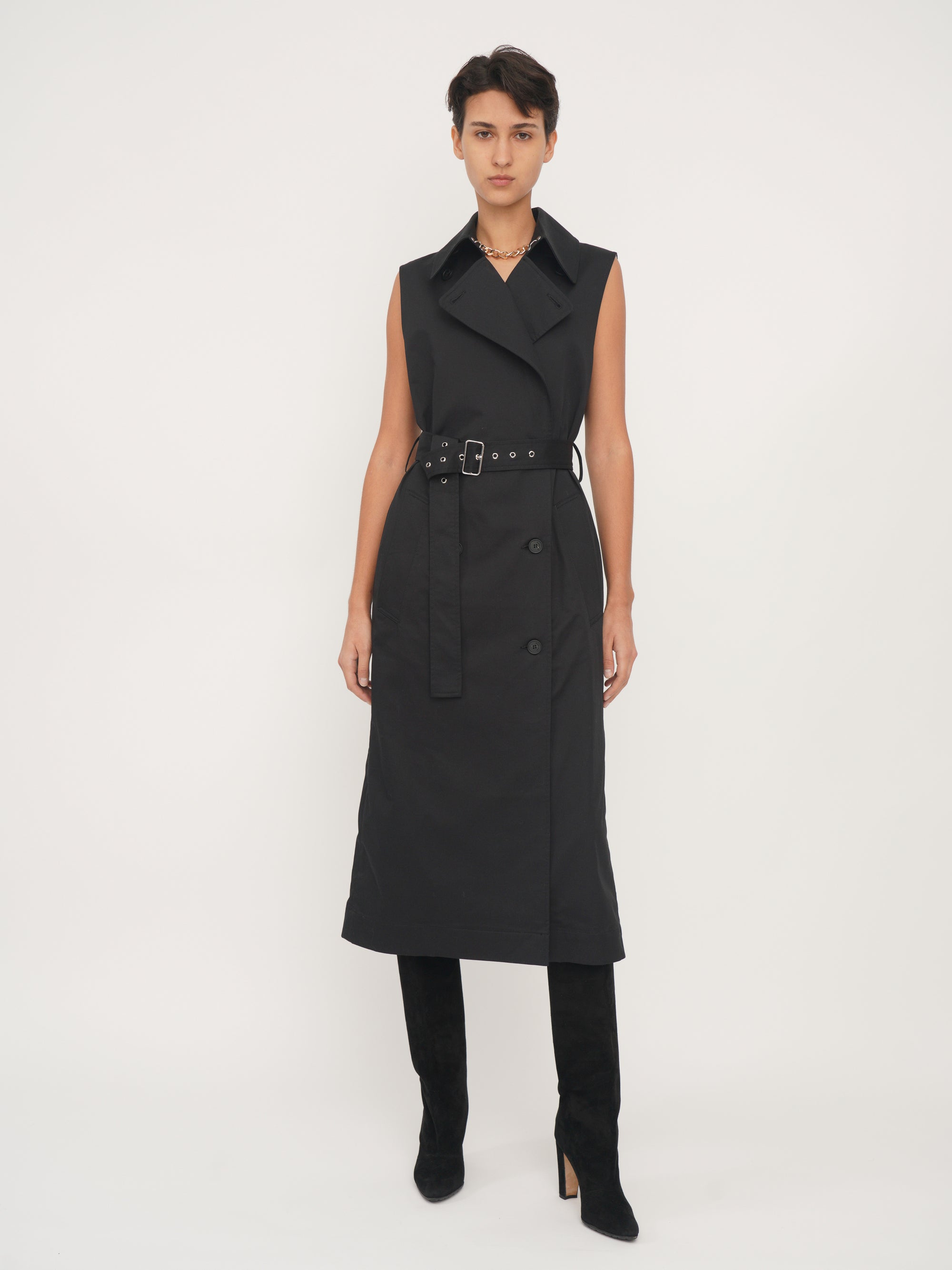 Marbella Trech Coat Black