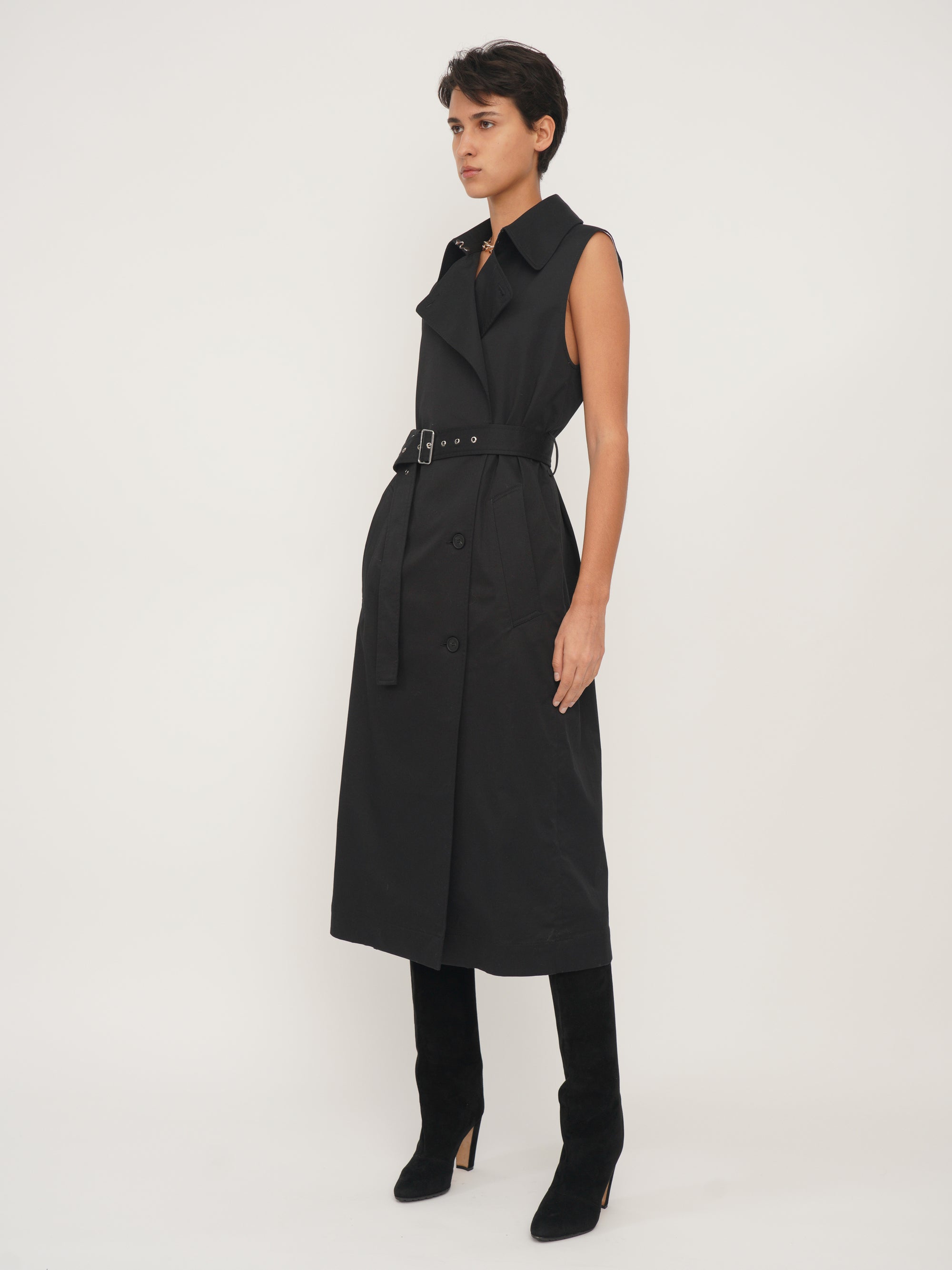 Marbella Trech Coat Black