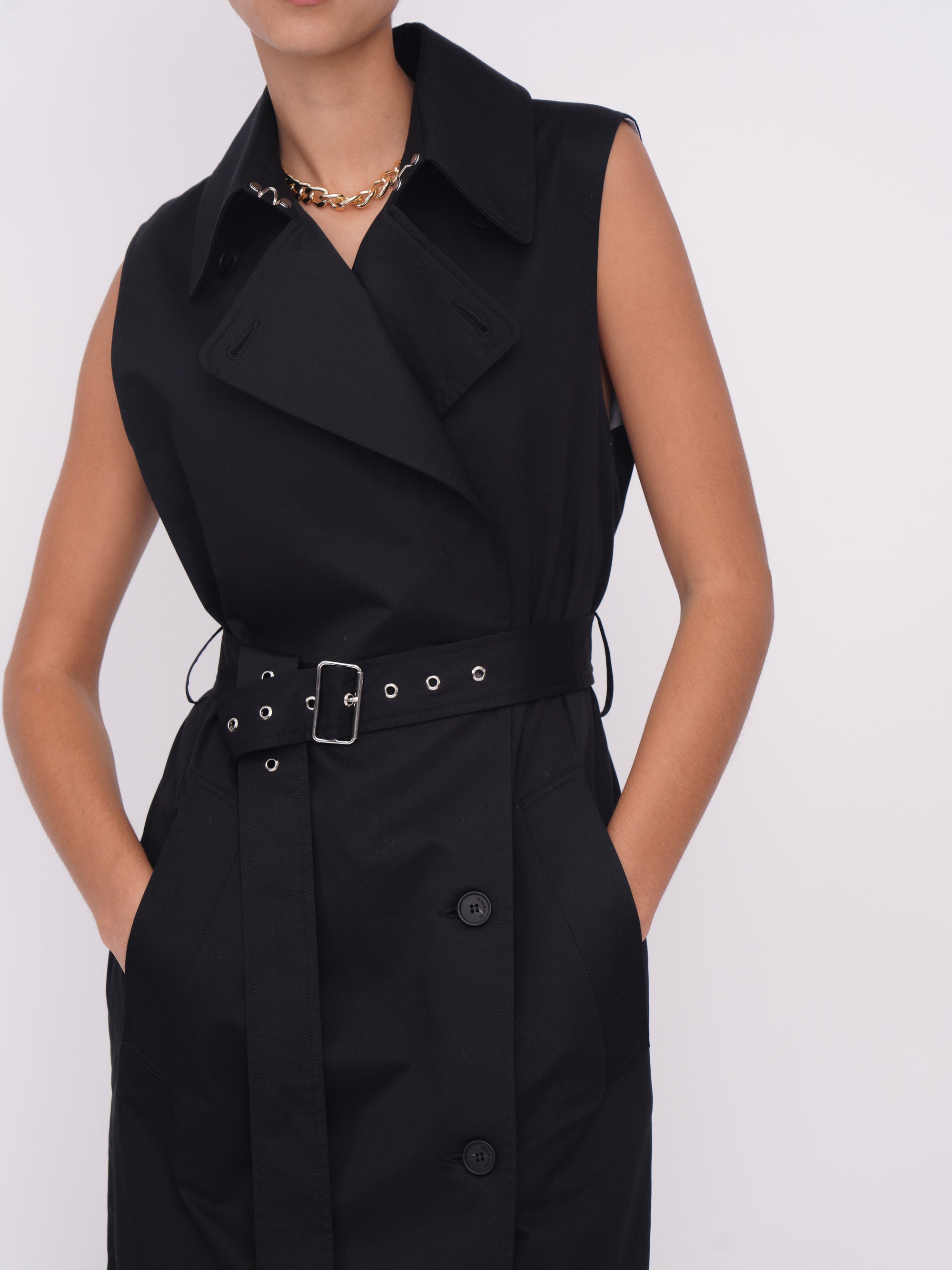 Marbella Trech Coat Black