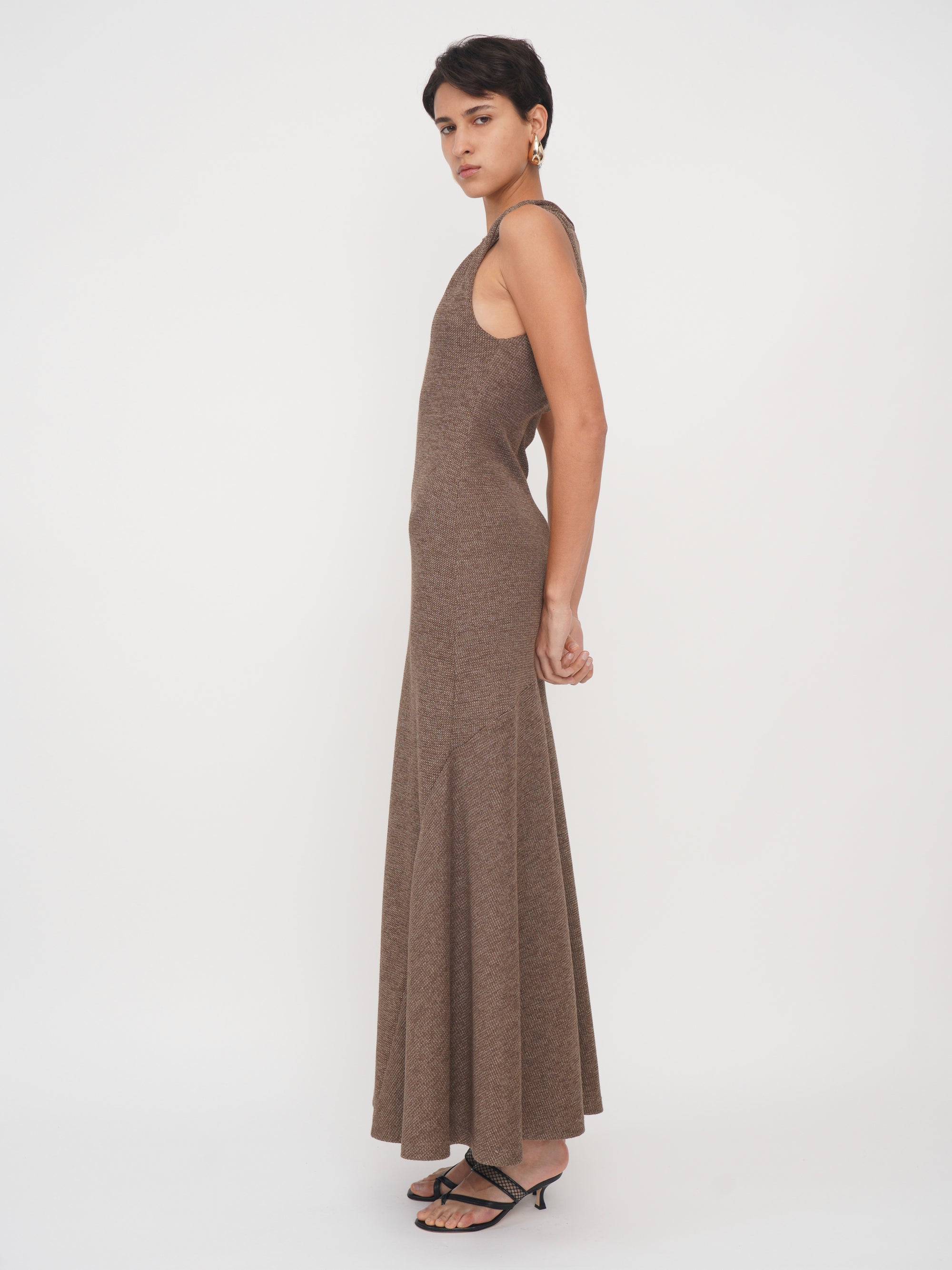 Tamara Dress Brown Sugar