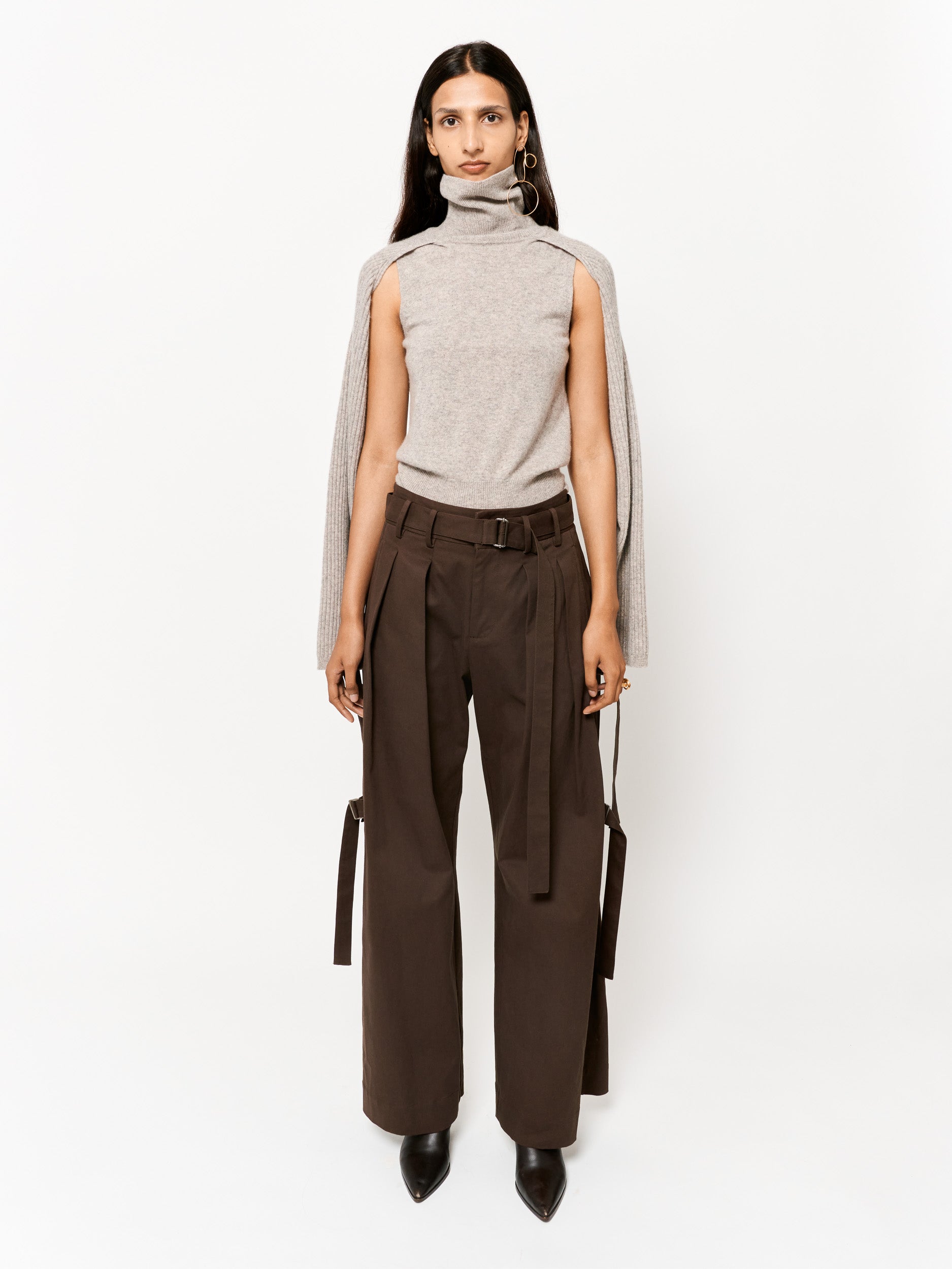 Yva Trousers Espresso